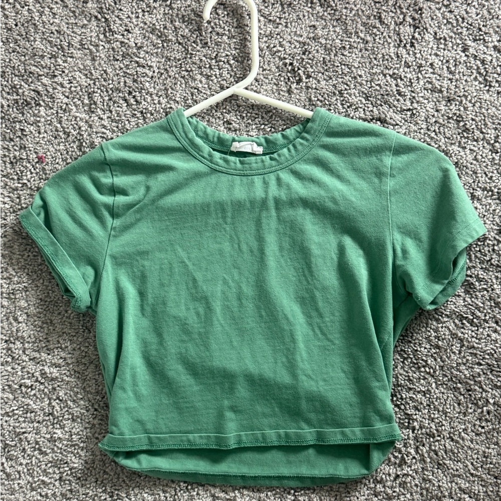 Cotton On Green Crop Top